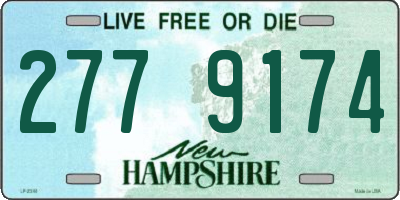 NH license plate 2779174
