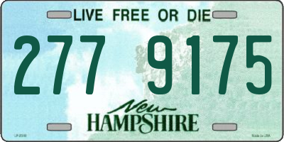 NH license plate 2779175
