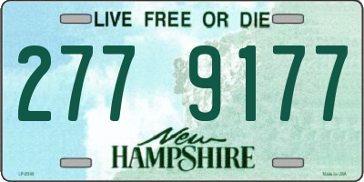 NH license plate 2779177