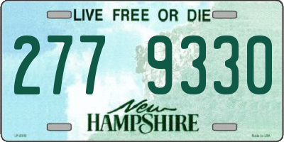 NH license plate 2779330