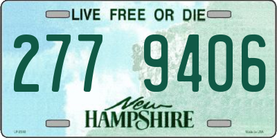 NH license plate 2779406