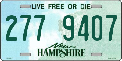NH license plate 2779407