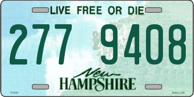 NH license plate 2779408