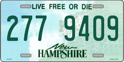 NH license plate 2779409