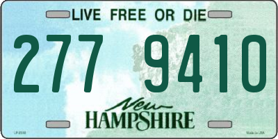 NH license plate 2779410