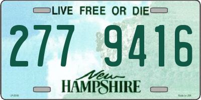 NH license plate 2779416