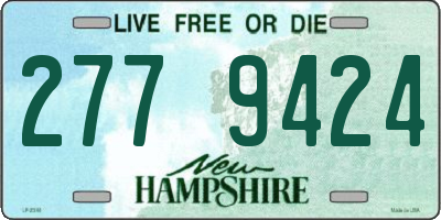 NH license plate 2779424