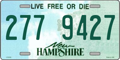NH license plate 2779427