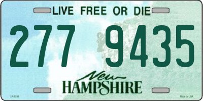 NH license plate 2779435
