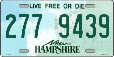 NH license plate 2779439