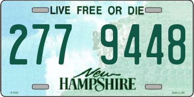 NH license plate 2779448