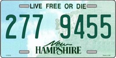 NH license plate 2779455