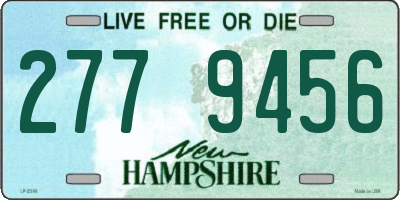 NH license plate 2779456