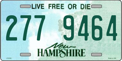 NH license plate 2779464