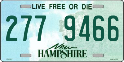 NH license plate 2779466
