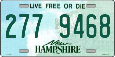 NH license plate 2779468