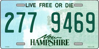NH license plate 2779469