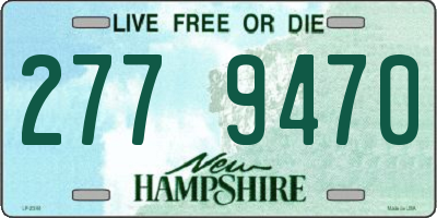 NH license plate 2779470