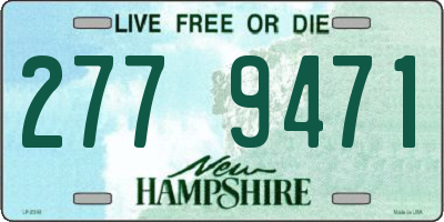 NH license plate 2779471