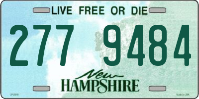 NH license plate 2779484
