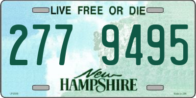 NH license plate 2779495