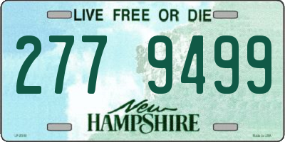 NH license plate 2779499