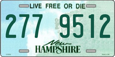 NH license plate 2779512