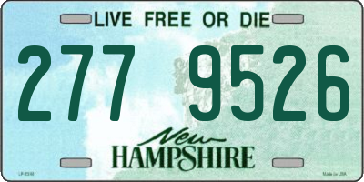 NH license plate 2779526