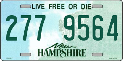 NH license plate 2779564