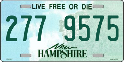 NH license plate 2779575