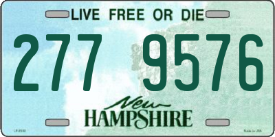 NH license plate 2779576