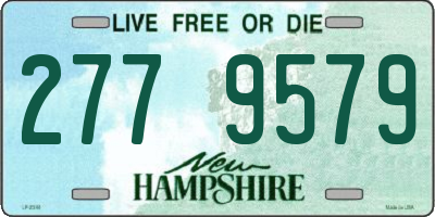 NH license plate 2779579