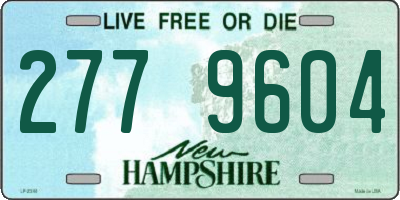NH license plate 2779604