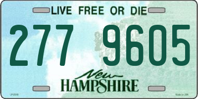 NH license plate 2779605