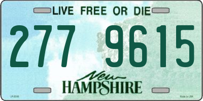 NH license plate 2779615