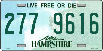 NH license plate 2779616