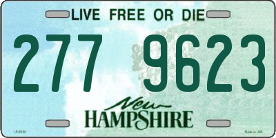 NH license plate 2779623
