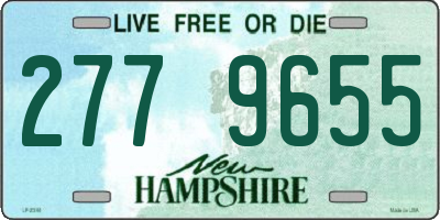 NH license plate 2779655