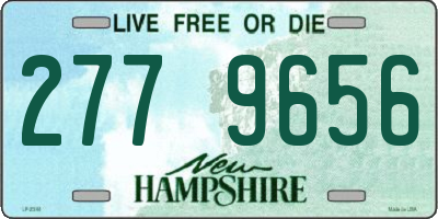 NH license plate 2779656