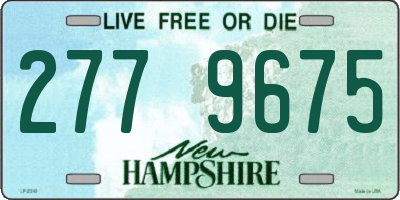 NH license plate 2779675