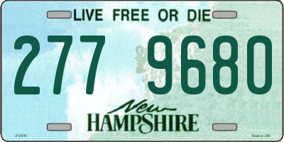 NH license plate 2779680