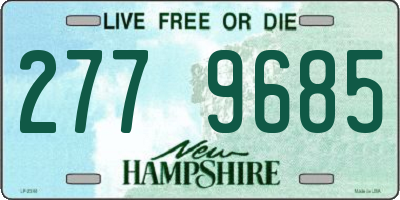 NH license plate 2779685
