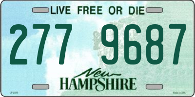 NH license plate 2779687