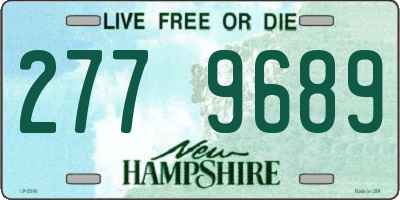 NH license plate 2779689