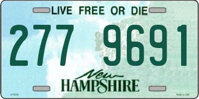 NH license plate 2779691