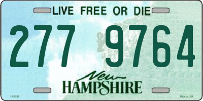 NH license plate 2779764