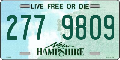 NH license plate 2779809