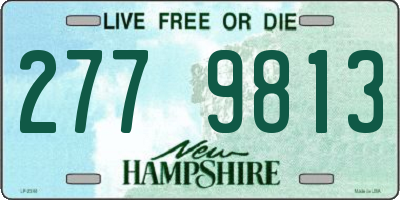 NH license plate 2779813
