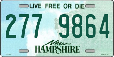 NH license plate 2779864