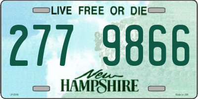 NH license plate 2779866